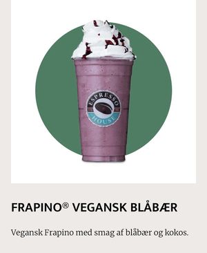 Vegan at Espresso House in Vanloese