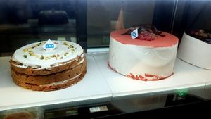 Whole cakes at The Bread Blue - Seocho in Seoul