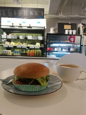 Burger at The Bread Blue - Seocho in Seoul