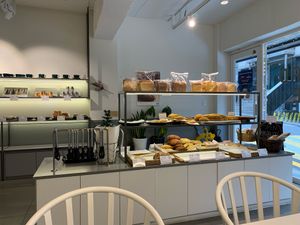 Display at The Bread Blue - Seocho in Seoul