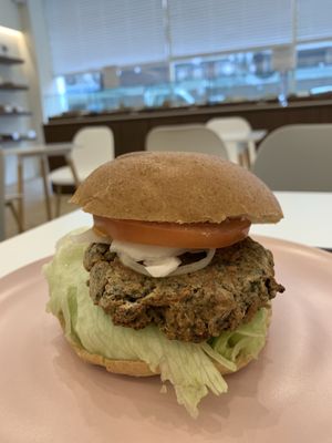 Vegan Burger  at The Bread Blue - Seocho in Seoul