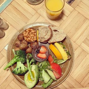 Vegan brunch at Bergsson Mathus in Reykjavik