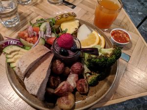 Vegan Brunch at Bergsson Mathus in Reykjavik