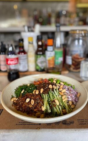 Jajamen Vegan (MARAVILHOSO! peçam!) at Hirá Ramen Izakaya in Sao Paulo