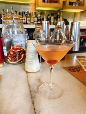 Drink salgado com ume em conserva at Hirá Ramen Izakaya in Sao Paulo