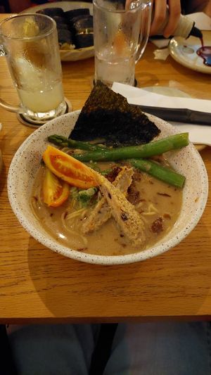 Ramen Veggie (sem ovo) at Hirá Ramen Izakaya in Sao Paulo