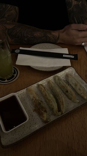 Guioza veggie  at Hirá Ramen Izakaya in Sao Paulo