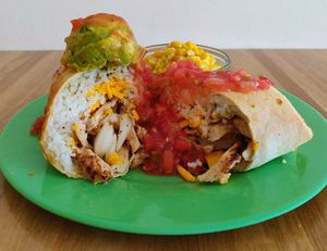 Chixn burrito at Veg Eats Foods  in Delray Beach