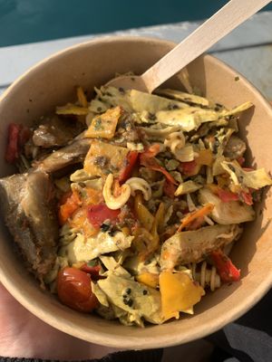 custom salad etc  at Casino Supermarche in 