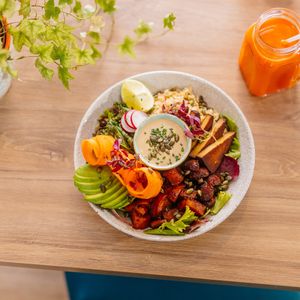 Nourish Bowl  at Soul Food Kitchen in Glasgow