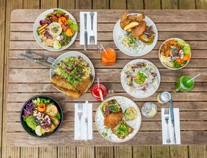 Lunch  at Soul Food Kitchen in Glasgow