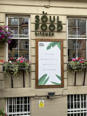   at Soul Food Kitchen in Glasgow