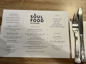  at Soul Food Kitchen in Glasgow
