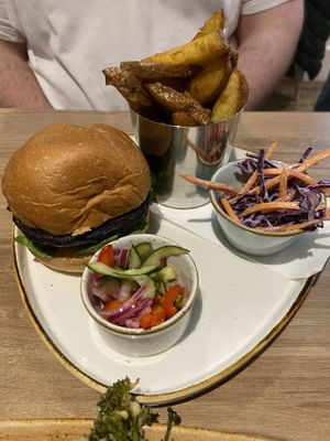 Soul burger   at Soul Food Kitchen in Glasgow