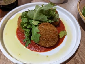 Arancini at Soul Food Kitchen in Glasgow