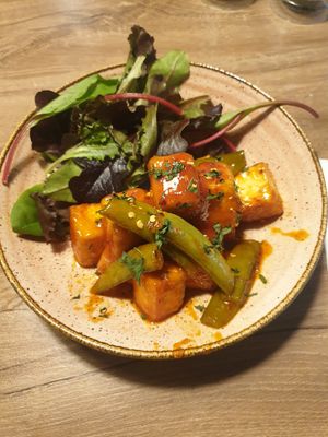 Tofu at Soul Food Kitchen in Glasgow