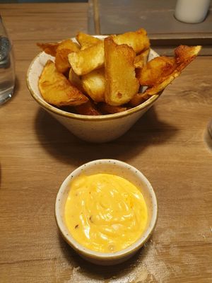 Chips at Soul Food Kitchen in Glasgow