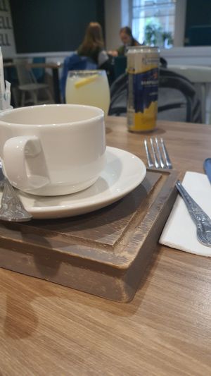 The atmosphere is super relaxed here at Soul Food Kitchen in Glasgow