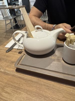 Sencha tea  at Soul Food Kitchen in Glasgow