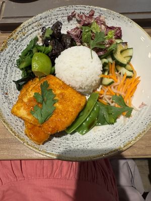 Sesame bowl (absolutely amazing)  at Soul Food Kitchen in Glasgow