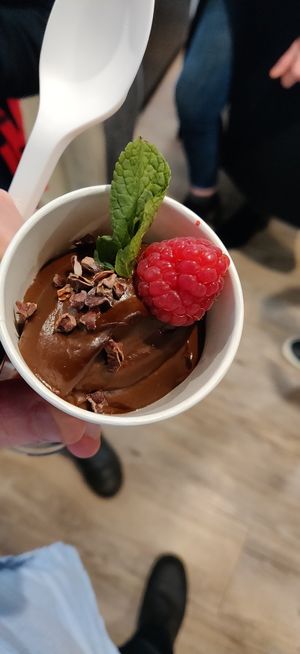 Pudding at Soul Food Kitchen in Glasgow