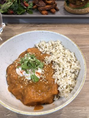 African soul bowl so so tasty at Soul Food Kitchen in Glasgow