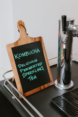 Kombucha On Tap at Soul Food Kitchen in Glasgow