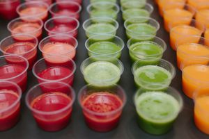 Raw Cold Pressed Juices at Soul Food Kitchen in Glasgow