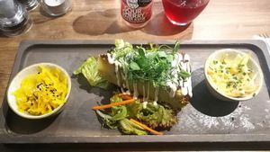 Tasty Spanish Omlette at Soul Food Kitchen in Glasgow