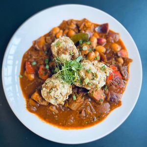 Jackfruit Goulash at Soul Food Kitchen in Glasgow
