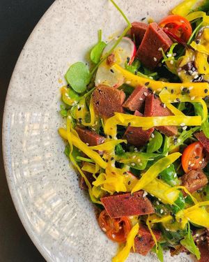 Asian Beef Salad  at Soul Food Kitchen in Glasgow