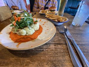 Cauliflower Steak  at HUB St Ives in St Ives