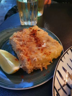 Saganaki at Tarantula in Thessaloniki