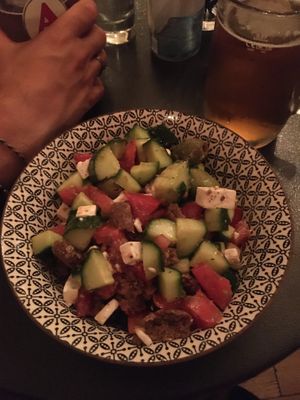 Greek salad   at Tarantula in Thessaloniki