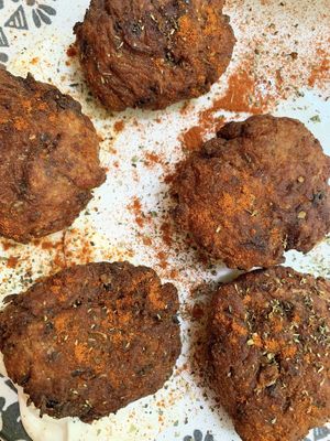 Bean Meatballs  at Tarantula in Thessaloniki