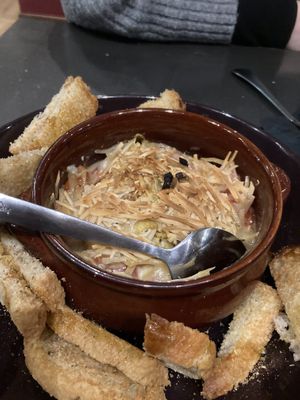 Tomato feta hot pot  at Tarantula in Thessaloniki