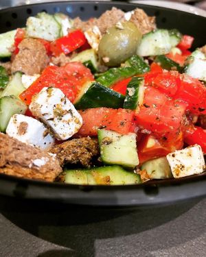 Salad  at Tarantula in Thessaloniki