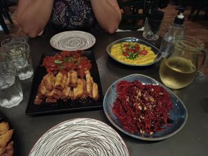 Beetroot salad: delicious!!! at Tarantula in Thessaloniki