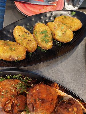 potato croquettes at Tarantula in Thessaloniki