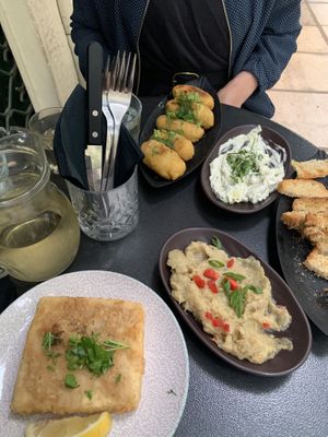 Half of what we ordered  at Tarantula in Thessaloniki