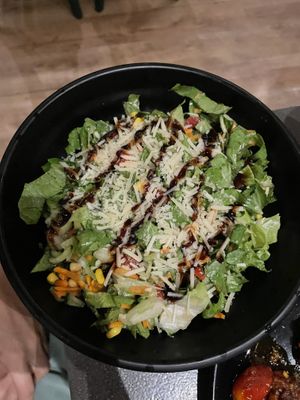 Greens salad  at Tarantula in Thessaloniki