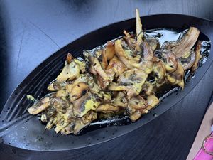 mushroom saute  at Tarantula in Thessaloniki