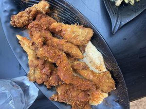 mushroom nuggets  at Tarantula in Thessaloniki