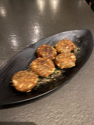 Cheese balls  at Tarantula in Thessaloniki