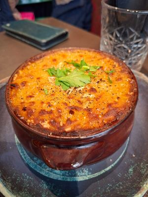 Pastitsio at Tarantula in Thessaloniki