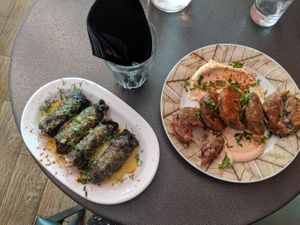 Kidney-bean meatballs at Tarantula in Thessaloniki