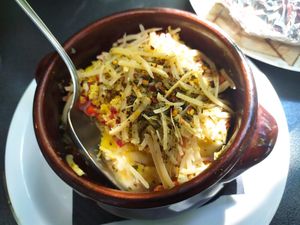 Cheesy creamy at Tarantula in Thessaloniki