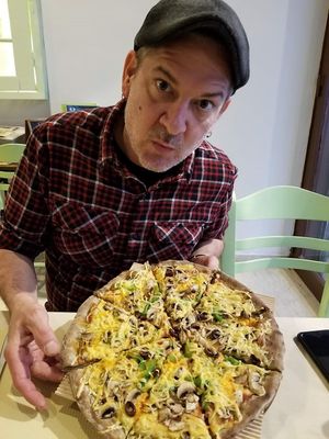 Mystic Pizza! at Mystic Vegan in Athens