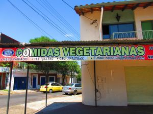Storefront at Comida Vegetariana in Asuncion