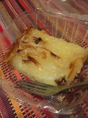 Casava Pie. This was delicious; I would order again. at Caribbean Haven in Ventura